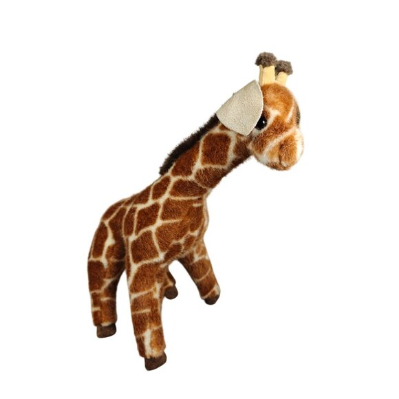 Vintage Gund Giraffe Plush Toy 1986 14" Tall Suede Ears Clean - Picture 1 of 8